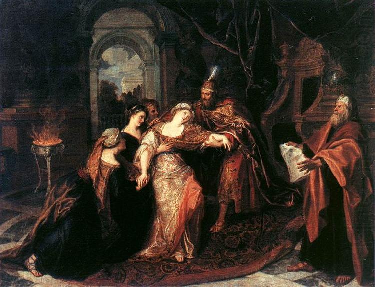 Antoine Coypel The Swooning of Esther oil painting picture